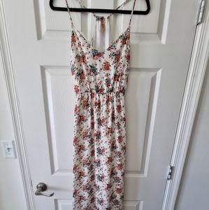 Floral maxi dress